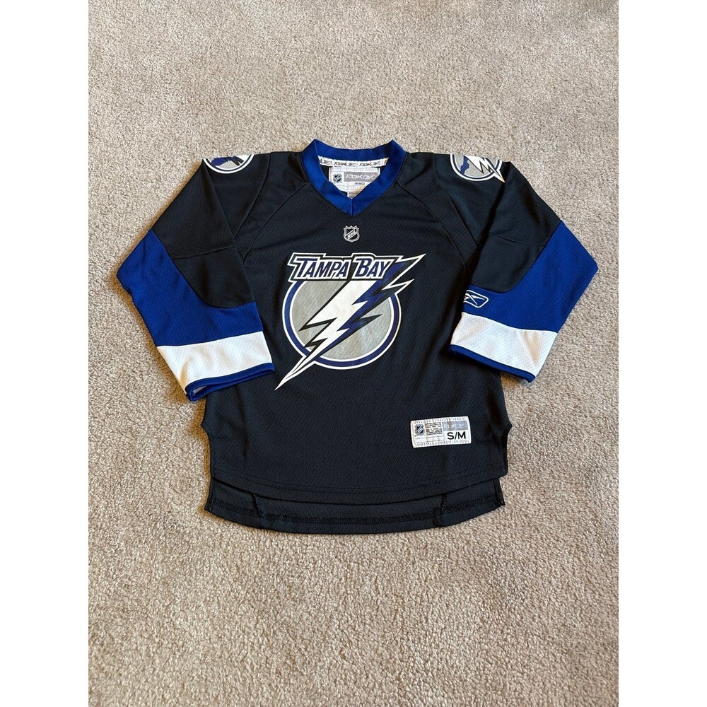 Vintage Tampa Bay Lightning Youth NHL Jersey Size Small